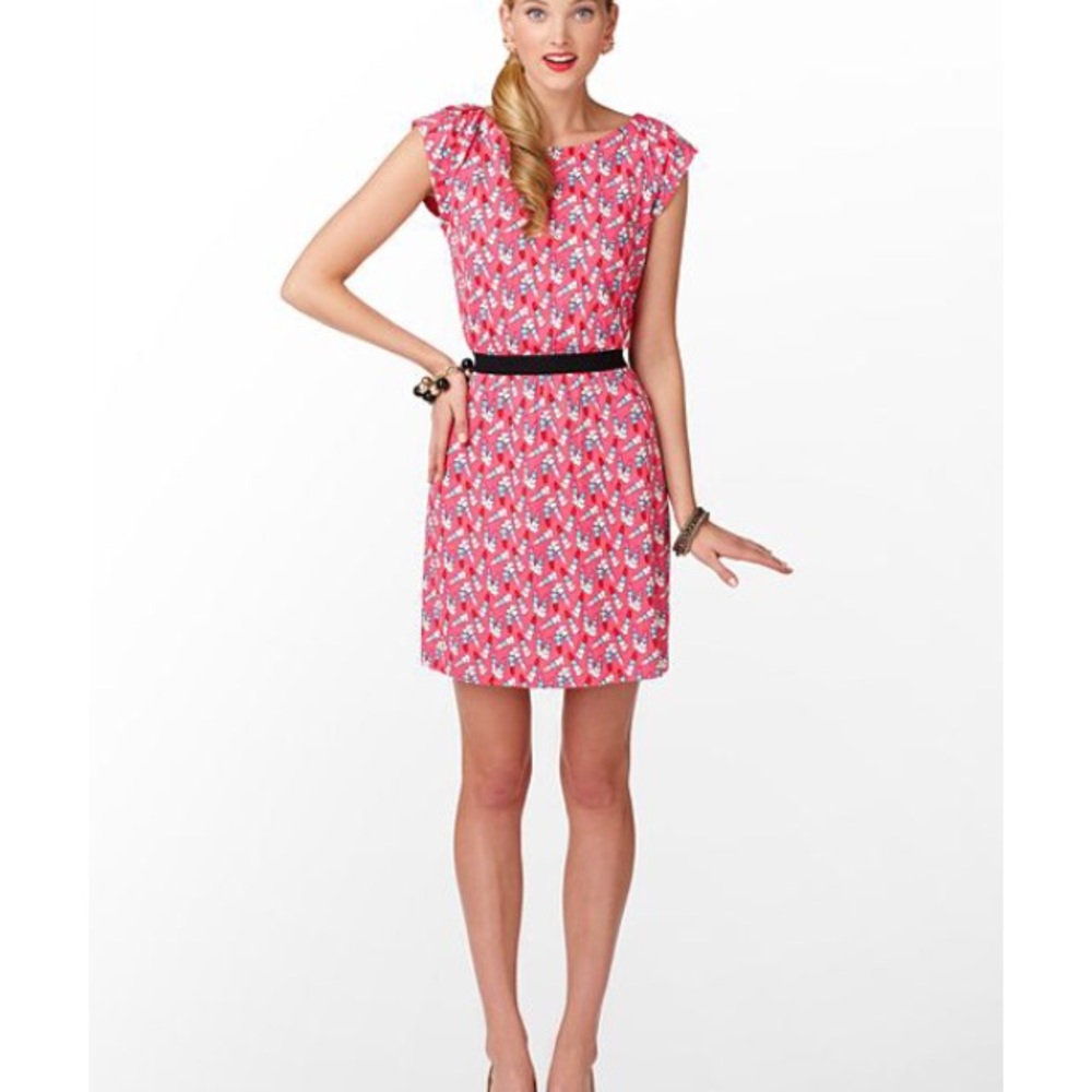 NWT Lilly Pulitzer Laney Dress Kissy Pink KISS M